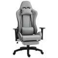 Miniatyrbillede 1 af 7: Rootz Kontorstol - Computerstol - Drejestol - Skrivebordsstol - Grå - 73x57x127-135 cm