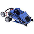 Miniatyrbild 7 av 7: Rootz Dog Stroller - Pet Stroller - Dog Buggy - Dog Stroller For Travel - Foldable Pet Stroller - Dog Travel Buggy - Compact Pet Carriage - Blue - 75L