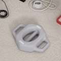 Miniatyrbillede 2 af 6: Rootz 3-i-1 multifunktionel håndvægt - 10 Kg - Skridsikker - Lav lugt - Plastbelægning - Jernkerne - Grå - 29L x 22W x 6H cm
