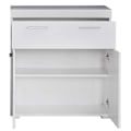 Miniatyrbillede 2 af 11: Rootz Badeværelsesskab - Skab - Højglans - 73 x 79 x 31 cm White High gloss