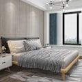 Miniatyrbild 6 av 8: Rootz Sommerdecke Selbstkühlende Decke - Kylfilt - Kyltäcke - Uppfriskande kast - Temperaturreducerande överdrag - Komfortlakan - Cool Overlay - Grå -