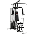 Miniatyrbild 1 av 7: Rootz Gym Power Station - Fitness Station - Multigym Fitness Center - Träningsutrustning - Inklusive vikter - Lat Pulldown - Leg Curl - Metall - PU ko
