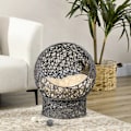 Miniatyrbild 5 av 5: Rootz Cat Basket - Cat Cave Inklusive kudde - 2-delad - Kattsäng - Polyesterrep - Krämvit + Brun - 50 cm x 50 cm x 60 cm