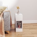 Miniatyrbild 2 av 11: Rootz sängbord - Modernt sidobord - Nightstand - Optimal förvaring - 20 cm x 30 cm x 50 cm - Perfekt för sovrum och vardagsrum