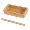 Miniatyrbillede 11 af 11: Rootz Badekarhylde - Badekarbro - Badekarstøtte - Badekarbakke - Badekar - Bambus - Naturlig - (70-105) X 21,8 X 5 Cm