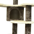 Pikkukuva 7 / 8: Rootz Cat Tree Sisal pilarit - ruskea - lastulevy, kangas, kuitu - 25,59 cm x 19,69 cm x 60,24 cm
