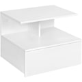 Miniatyrbillede 9 af 9: Rootz vægmonteret sengebord - Flydende natbord - Skandinavisk sidebord - E1 træmateriale - 40cm x 31cm x 35cm