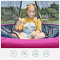 Miniatyrbild 6 av 7: Rootz Trampolinfälgskydd - Trampolinkantskydd - Trampolinskydd - Trampolinstoppning - Trampolinramskydd - Rosa