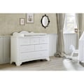 Pikkukuva 3 / 3: Rootz Pino Wide Changing Unit - Nursery Dresser - Baby Changing Station - Monipuolinen asetus - 127 cm x 77cm x 109cm