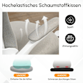 Miniatyrbillede 10 af 11: Rootz Kontorstol - Computerstol - Arbejdsstol - Ergonomisk design - 62cm x 64cm x 112-120cm