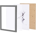 Miniatyrbillede 6 af 7: Rootz Premium billedrammer - Fotorammer - Displayrammer - Holdbar E1 MDF - Alsidig væg- og hyldemontering - Beskyttende plexiglas - Flere størrelser f
