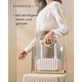 Miniatyrbillede 2 af 6: Rootz rejsesmykkeskrin - Organizer-etui - Smykkeopbevaring - PU-læder - 10,5 cm x 20,5 cm x 6 cm - Letvægts
