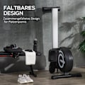 Miniatyrbillede 7 af 10: Rootz foldbar romaskine - Magnetisk modstand - Hjemmetræningsudstyr - LCD-skærm - Justerbart sæde - 185 cm x 58 cm x 57 cm