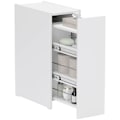 Miniatyrbillede 10 af 11: Rootz smalle badeværelseskab - gulvskab - fritstående opbevaring - let glidedybe skuffer - 47 cm x 25 cm x 66,5 cm