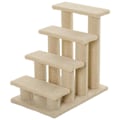 Miniatyrbild 1 av 9: Rootz djurtrappa - Beige - Spånskiva, plysch - 25 cm x 16,92 cm x 23,62 cm