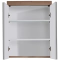 Miniatyrbillede 8 af 11: Rootz Badeværelsesskab - Spejl - Højglans - 60 x 77 x 17cm White