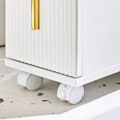 Miniatyrbillede 8 af 8: Rootz Niche Rolling Storage Cart - Slim Cart - Mobile Organizer - Rumbesparende - 3 skuffer - 20x70x60cm