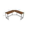 Pikkukuva 3 / 7: Rootz 2 Corner Desk - Työpöytä - Toimistopöytä - Pöydät - Ruskea/Greige - Musta - 149 x 149 x 75 cm