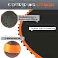Miniatyrbild 5 av 11: Rootz Trampoline Mat - Rund hoppmatta - Polypropylenhoppyta - UV -resistent - Ø323cm för 3,66 m trampoliner med 72 V -ringar