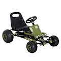 Pikkukuva 1 / 8: Rootz Go Kart - Pedal Go Kart - Kids Go Kart - Pedal Vehicle - Pedal Vehicle - Pedal Car - Green - 99 x 65 x 56cm