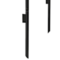 Miniatyrbillede 6 af 6: Rootz Garden Arch - Rose Arch - Trellis Arch - Metal Rose Trellis - Havedekoration - Sort - 1,40 x 0,40 x 2,40 m