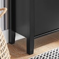 Miniatyrbillede 8 af 9: Rootz skoskab - Opbevaring i entré - Skoopbevaring - MDF - Rummelig skuffe - 80 cm x 108 cm x 25 cm - Forudsalg indtil 16/10/2024