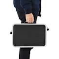 Pikkukuva 6 / 7: Rootzin 1-vaiheiset taitettavat tikkaat - Taitettava jakkara - Kompakti portaikko - Teräsrakenne - Liukumaton askelpinta - 38 cm x 26 cm x 17 cm