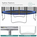 Miniatyrbild 7 av 8: Rootz Trampolin - Utomhusstudsmatta - Barnstudsmatta - Ministudsmatta - Trampolinpark - Hoppstudsmatta - Svart/Grön