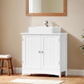 Pikkukuva 2 / 5: Rootz -pesuallaskaappi - Vanity Unit - Pohjakaappi - Kompakti säilytys - MDF White - 60 cm x 60 cm x 30 cm