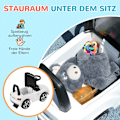 Miniatyrbillede 6 af 10: Rootz Bentley Bentayga Ride-On Car - Børneskydebil - Børnehjul - Anti-tip funktion - Komfortabelt ryglæn - Musikspil - 67 cm x 29 cm x 39 cm