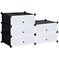 Miniatyrbild 1 av 10: Rootz Modular Shoe Shelf System - Storage Rack - Shoe Organizer - Anpassningsbar design - 49 cm x 36,5 cm x 108 cm