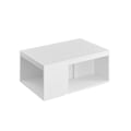 Miniatyrbillede 1 af 5: Rootz 3-delt sofabord - Redeborde - Spånplade - Opbevaringsplads - 30 cm x 60 cm x 40 cm - Snehvide
