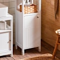 Miniatyrbillede 6 af 8: Rootz Single Cabinet - Opbevaringshylde - Justerbar arrangør - Tilpasbare højder - MDF, 30x89x30cm