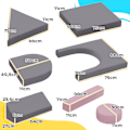 Miniatyrbillede 3 af 11: Rootz Modular Children's Sofa - Play Sofa - Building Blocks - Boost Creativity - 150 cm x 69 cm x 49 cm