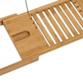 Miniatyrbillede 10 af 11: Rootz Badekarhylde - Badekarbro - Badekarstøtte - Badekarbakke - Badekar - Bambus - Naturlig - (70-105) X 21,8 X 5 Cm