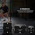 Miniatyrbild 4 av 10: Rootz Wooden Plyometric Jump Box - Crossfit Jump Trainer - Box Jump Utrustning - Bokträ - 76cm x 61cm x 51cm