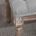 Pikkukuva 6 / 8: Rootz-pehmustettu sohva - Vuodesohva - Classic/Vintage - Harmaa - 81 x 41 x 41 cm