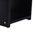 Miniatyrbild 10 av 11: Rootz Desk - Computer Table - Extendable Tabletop - Office Table - PC Table - Black/White - Processed Wood