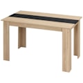 Miniatyrbillede 1 af 7: Rootz Spisebord - Moderne finerbord - Elegant Natural Wood - Sæder 4-6 - Anti -slip - 120L x 69W x 75H cm