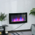 Miniatyrbillede 4 af 7: Rootz elektrisk pejseovn - Effektniveauer Justerbar - Farverig og realistisk - LED Flammeeffekt - Rustfrit stål - Sort - 65 X 11,4 X 52 CM