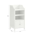 Miniatyrbillede 5 af 7: Rootz badeværelses kommode - Opbevaringsskab - MDF Organizer - 41cm x 86cm x 36cm - Tipbeskyttelse - Robust design