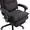 Miniatyrbillede 9 af 11: Rootz Kontorstol - Massage Kontorstol - Massagefunktion - Højdejusterbar - Nylon - Sort - 70 x 62 x 120-130 cm