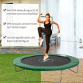 Miniatyrbild 3 av 7: Rootz Trampolinfälgskydd - Trampolinkantskydd - Trampolinfälg - Grön - PVC PE - Ø244 CM