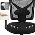 Miniatyrbillede 6 af 7: Rootz Ergonomic Office Chair - Skrivebordsstol - Justerbar lændestøtte - Forebygger muskeltræthed - Justerbar sædehøjde - 110,5-112,5 cm x 53 cm x 52