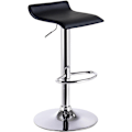 Miniatyrbillede 1 af 9: Rootz Designer barstol - Moderne barstol - Justerbar bordstol - Komfortabel, holdbar, nem vedligeholdelse - Imiteret læder - 39 cm x 38,5 cm, Højde 63