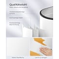 Miniatyrbillede 6 af 7: Rootz stål skraldespand - Affaldsspand - Skraldespand - Fodpedal - Cloud White-Metallic Silver - PP Plast Indvendig spand - 20L & 30L Kapacitet - 49 c