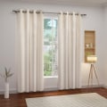 Miniatyrbillede 4 af 8: Rootz Velvet mørklægningsgardin - Draperi - Vinduesskærm - Termogardin - Room Darkener - Privacy Screen - Vinduesbeklædning - Beige - 140x225 cm