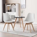 Miniatyrbild 4 av 8: Rootz matstol - Ergonomisk stol - Bekväma sittplatser - Högdensitetsskum - Stabil - Golvsäker - Enkel montering - 82 cm x 48 cm x 40,5 cm