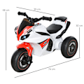 Pikkukuva 3 / 11: Rootz Ride-On lasten - Wit - Pp, Staal - 29,13 cm x 15,35 cm x 18,89 cm