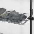 Miniatyrbild 8 av 8: Rootz Justerbar Garderob Organizer - Klädhyllsystem Hängskena - Teleskopiska förvaringshyllor